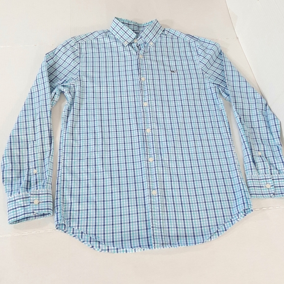 Vineyard Vines Long Sleeve Check Whale Shirt - Picture 4 of 6